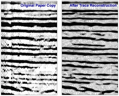 Scanning and Trace Reconstruction